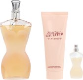 Jean Paul Gaultier Classique Gift Set 100ml EDT Spray / 75ml Perfumed Body Lotion /EDT 5ML