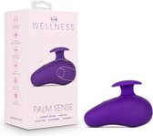Wellness - Palm Sense Clitoris Vibrator - Paars - Sextoys - Vibrators - Vibo's - Vibrator Speciaal