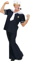 Widmann - Popeye Kostuum - Zeeman Blauw Popeye Kostuum - Blauw - XL - Carnavalskleding - Verkleedkleding