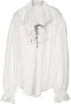 WIDMANN - Witte piraten blouse voor mannen - XL