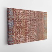 Canvas schilderij - Royal Vintage Grunge background Abstract Art Background Texture Design Use Wall Tile Or Wall Paper.  -     1718446759 - 115*75 Horizontal