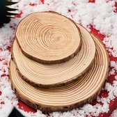 3 in 1 Creatieve Ruwe Log Stapel Kerst Thema Schieten Props DIY Decoratieve Ornamenten Achtergrond Foto Fotografie Props (Log Ornamenten)