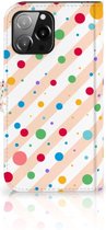 GSM Hoesje iPhone 13 Pro Max Flip Cover Dots