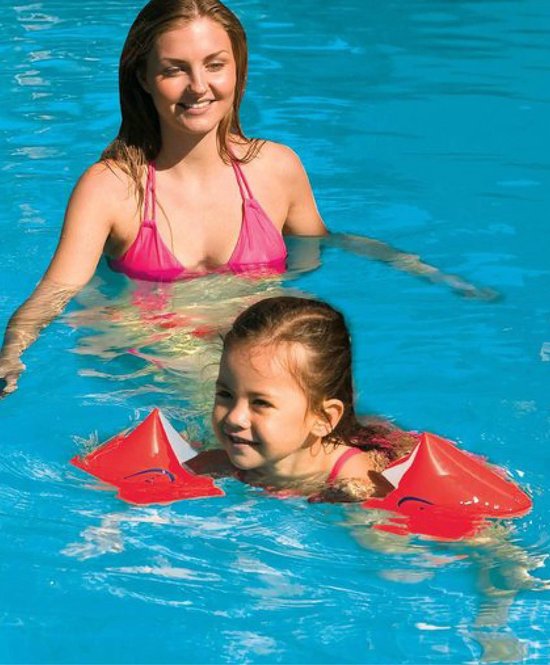 Zwembandjes Intex 3-6 jaar - Zwembenodigdheden - Zwemhulpjes - Veilig zwemmen - Leren zwemmen - zwemmouwtjes/zwembandjes voor kinderen - Intex