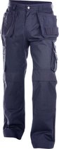 Dassy Oxford Holsterzakkenbroek met kniezakken 200444 (300 g/m2) - binnenbeenlengte Standaard (81-86 cm) - Marineblauw - 54