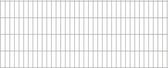 Everest Dubbelstaafmatten 2,008x0,83 m 46 m (totale lengte) zilverkleur