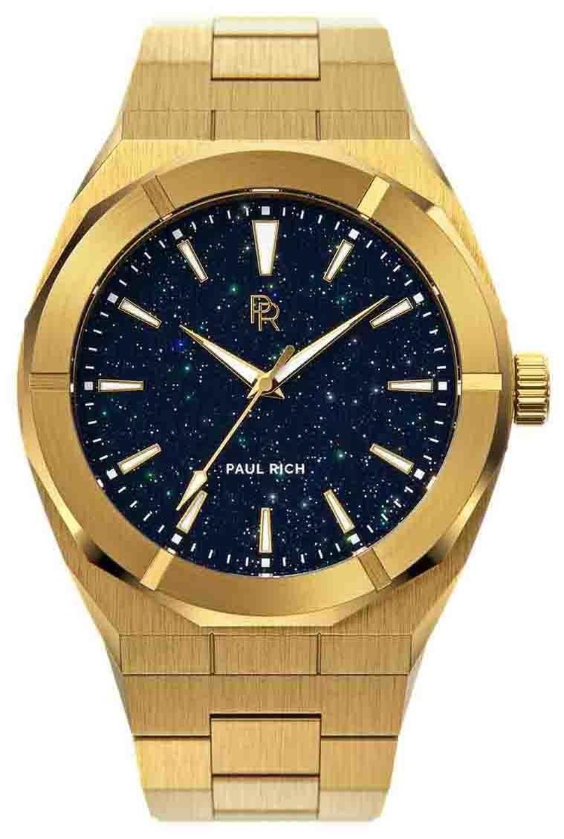 Paul Rich Star Dust Gold SD02-42 horloge 42 mm