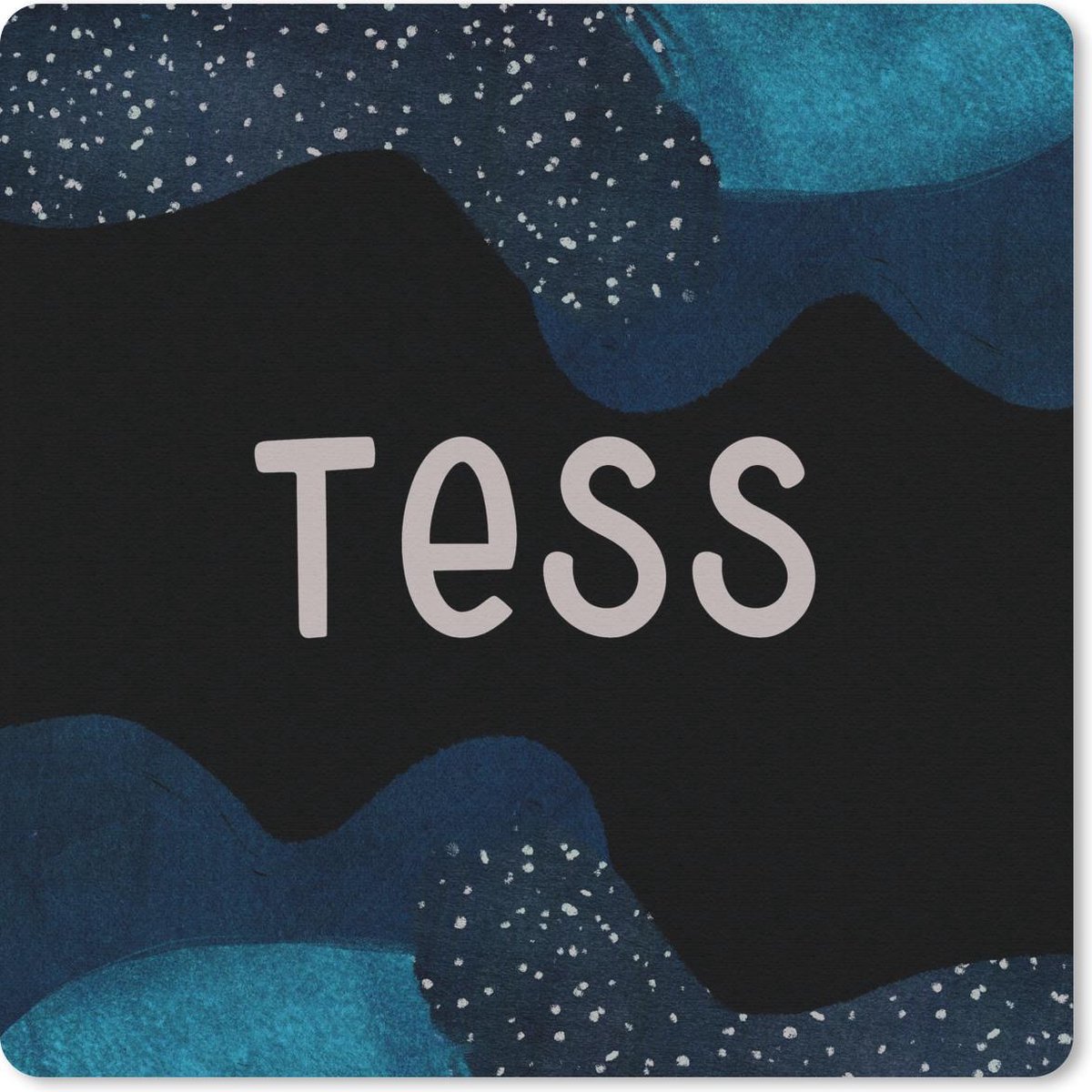 Muismat 30x30 cm - Mousepad Tess - Pastel - Meisje - Muismatten