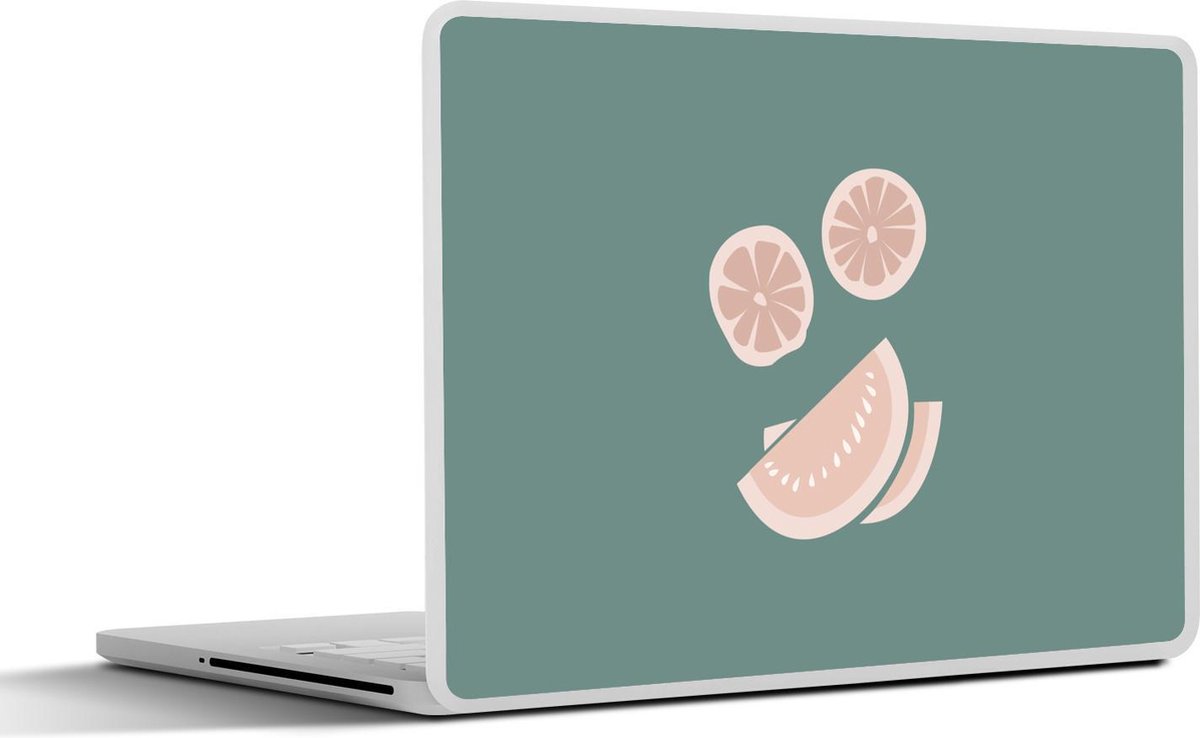 Afbeelding van product SleevesAndCases  Laptop sticker - 12.3 inch - Zomer - Fruit - Abstract