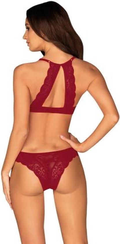 Ensemble de Lingerie Femme Sexy en Dentelle Ensemble de Lingerie Femme  Dentelle Deux pièces Ensemble de Lingerie sous-vêtements en Dentelle String