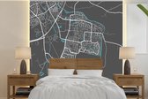 Papier peint - Papiers Papier peint photo Plan de la ville - Leusden - Grijs - Blauw - Largeur 350 cm x hauteur 350 cm