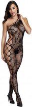 Baci - One Shoulder Catsuit - Sexy Lingerie & Kleding - Lingerie Dames