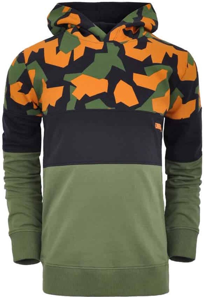 Unreal BA6 - Sweater - Groen/Oranje - 116