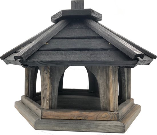 GARDEN SPIRIT Vogelvoederhuisje 48 x 40 x 34 cm - Groot Vogelhuisje