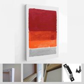 Set van abstracte handgeschilderde illustraties voor briefkaart, Social Media Banner, Brochure Cover Design of wanddecoratie achtergrond. Modern abstract schilderij Artwork - Moder