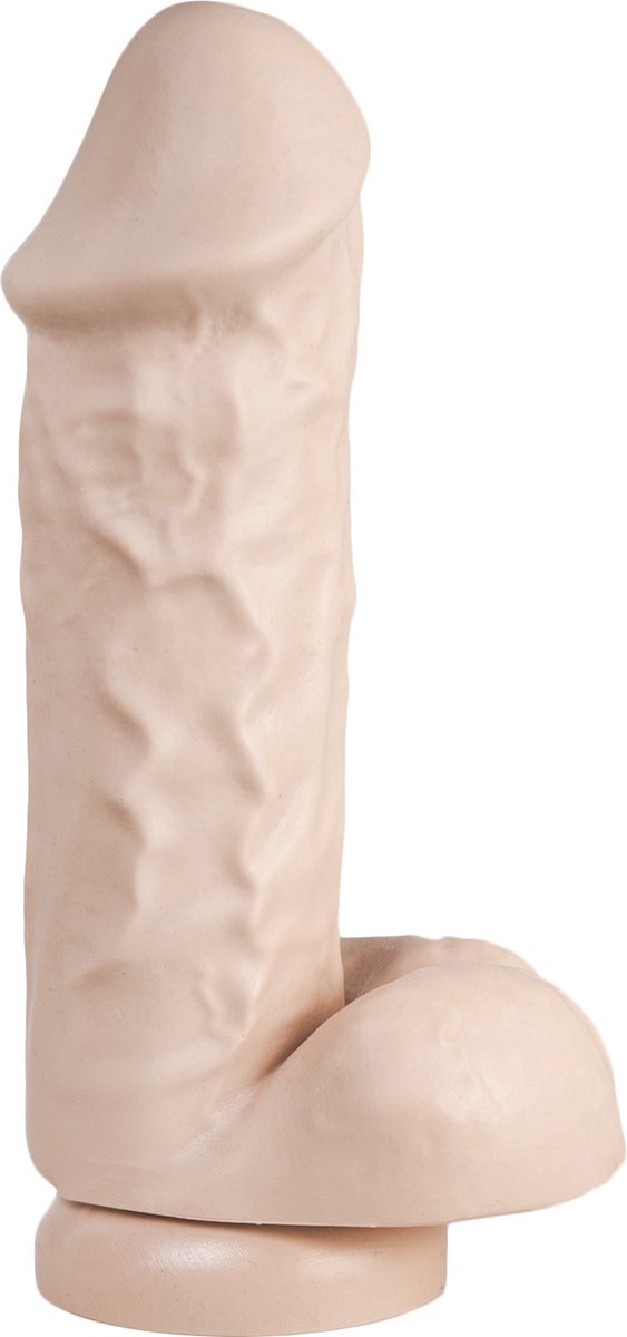 Goedkoopste 515 line Dildo met zuignap 20.3 cm - beige