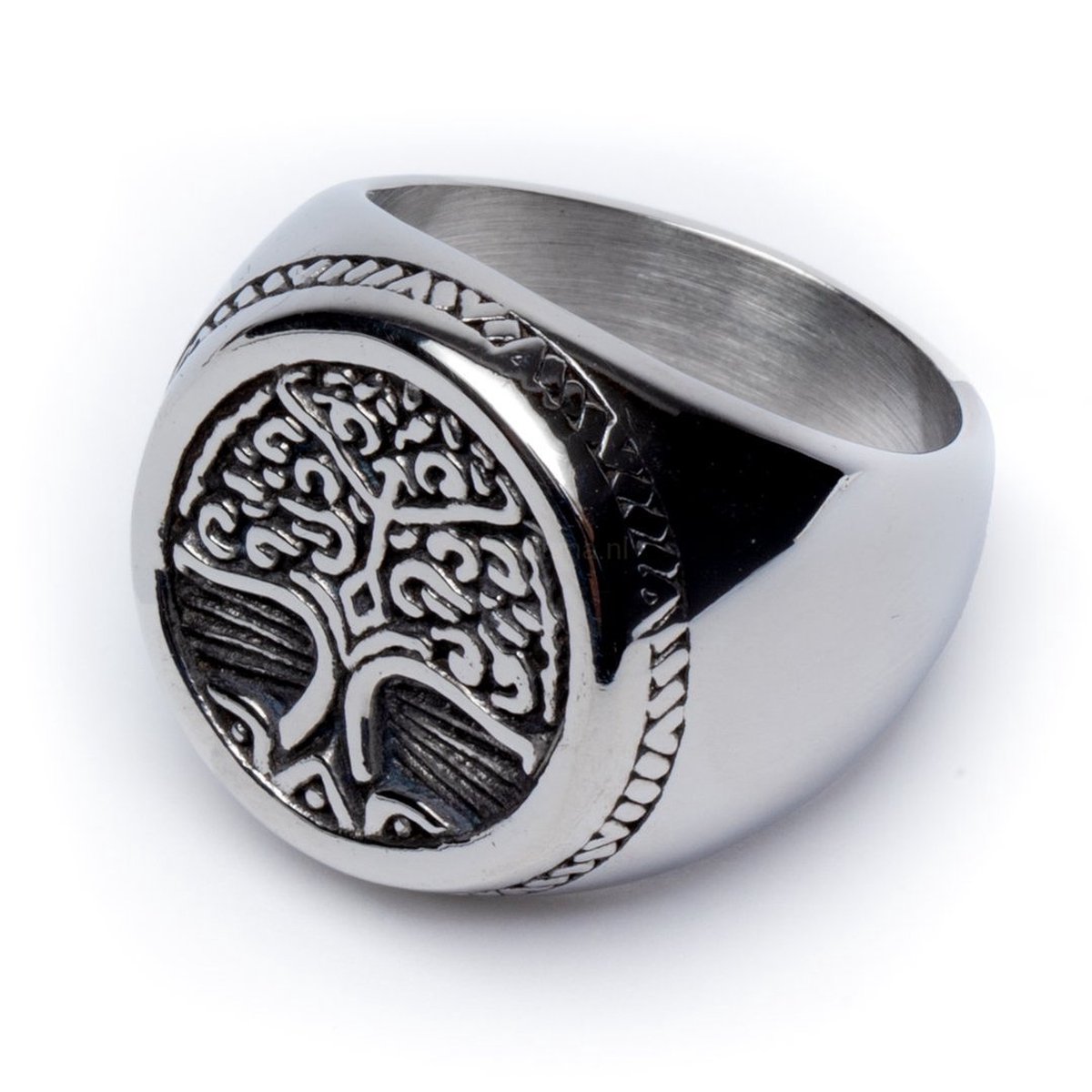 Paula & Fritz® Bague Pour Femme En Acier Chirurgical 316L - Taille 49 (15,6) - 70 (22,3) - Argent Bleu - Bague Pour Homme, Acier Chirurgical, No Gemstone Paula & Fritz® Bague Pour Femme En Acier Chirurgical 316L - Taille 49 (15,6) - 70 (22,3) - Argent Bleu - Bague Pour Homme, Acier Chirurgical, No Gemstone