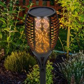 Zonne-tuinlantaarn 96 LED