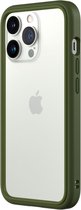 Rhinoshield CrashGuard NX Telefoonhoesje geschikt voor Apple iPhone 13 Pro Max Hoesje Bumper - Groen