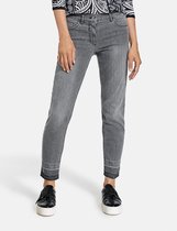 GERRY WEBER Dames Jeans met used zoom Best4me organic cotton