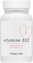 Vitamine B12 - Ondersteunt het Energieniveau - Vegan - 90 tabletten
