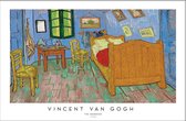 Walljar - Vincent van Gogh - De Slaapkamer - Muurdecoratie - Poster met lijst