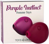 Clitoris Stimulator Purple Instinct