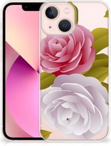 Silicone Back Case Geschikt voor iPhone13 mini GSM Hoesje Roses