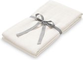 Cam Cam organic hydrofiel doek 120x120cm - Creme White