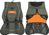 Dogs&Co Warme outdoor honden winterjas Groen Maat 3XL - Hondenjas
