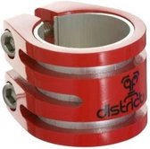 District Double lightweight clamp red