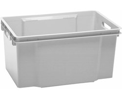 Maxi Crownest opbergbox 50l grijs - 59 x 39 x 30cm