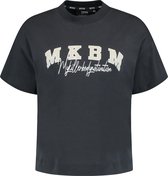 College Logo T-Shirt Antraciet - MKBM