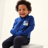 De Regatta Peppa fleece - hele rits - outdoortrui - kinderen - hele rits - donzig - Blauw