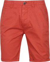 Dstrezzed - Presley Chino Shorts Rood - Slim-fit - Chino Heren maat 34