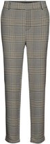 VERO MODA  Maya Mr Loose Liv Check Pant L32 BEIGE S