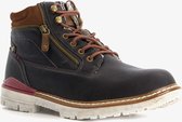 Blue Box gevoerde heren veterboots - Zwart - Maat 40