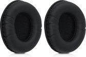 kwmobile 2x oorkussens geschikt voor Pioneer HDJ-1000/HDJ-2000/HDJ-1500 - Earpads voor koptelefoon in zwart