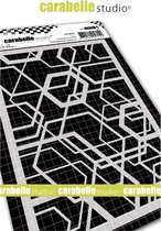 Carabelle Studio - Mask stencil Hexagonal patroon