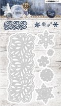 Studio Light Embossing Die - Snowy Afternoon nr 219 - 88x139mm