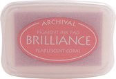 Brilliance ink pad pearl coral