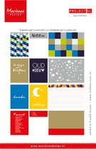 Marianne Design Kaartenpakket - December - NL - 24 kaarten - 2 maten