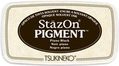 Stazon - Pigment Stempelkussen - Piano Black - 1 stuks