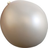 Ballon metallic 30cm-12 2,8g x100 zilver