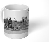 Mok - de Prinsengracht - zwart wit - 350 ML - Beker