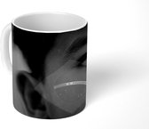 Mok - Vlag van Brazilië - zwart wit - 350 ML - Beker