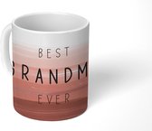 Mok - Koffiemok - Spreuken - Quotes Best Grandma Ever - Oma cadeau - Moederdag - Oma - Mokken - 350 ML - Beker - Koffiemokken - Theemok - Mok met tekst