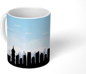 Mok - het silhouet in Panama-Stad - 350 ML - Beker