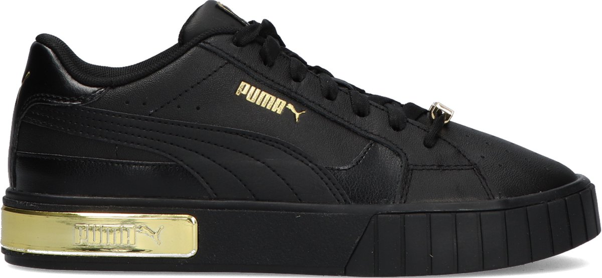 Puma Cali Star Metallic Wn's Lage sneakers - Leren Sneaker - Dames - Zwart  - Maat 36 | bol.com