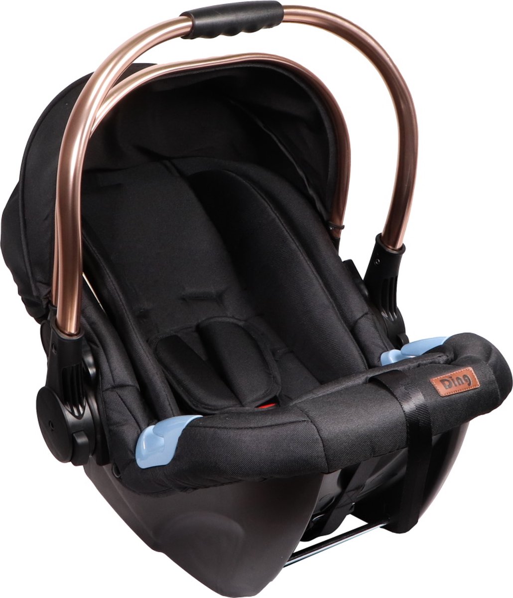 Ding Fenix Black/Rose Autostoel 0-13kg Ding Fenix Black/Rose Autostoel 0-13kg